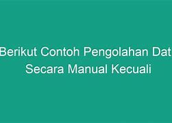 Hubungkan Secara Manual